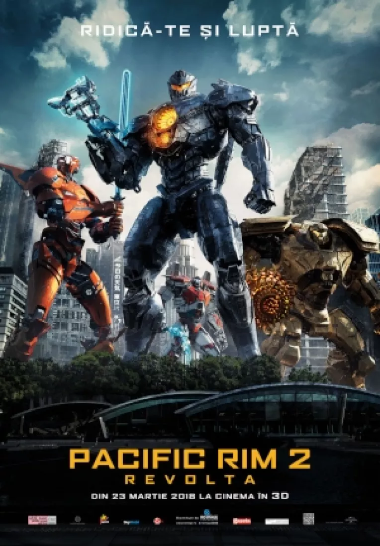 Filmul Pacific Rim 2, un film SF care va avea premiera in Romania pe 23 martie