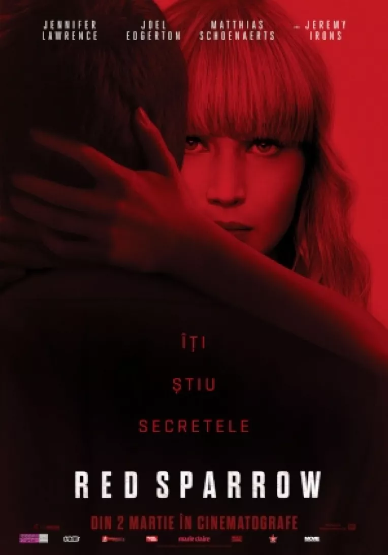 Filmul Red Sparrow, in regia lui Francis Lawrence, la cinema