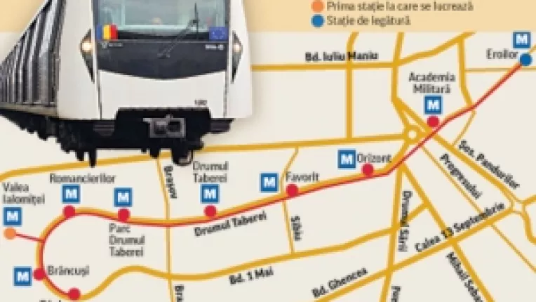 Finantare europeana pentru magistralele de metrou M4 si M5 si tronsonul de autostrada Sebes - Turda