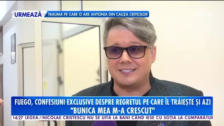 Fuego, confesiuni exclusive despre regretul pe care il traieste si azi!