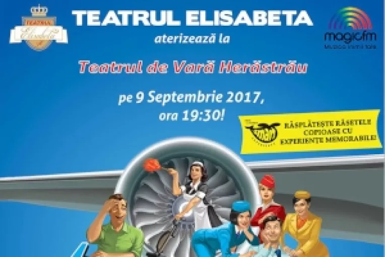 In acest week-end, doua comedii excelente la Teatrul de Vara din Herastrau: Dezbraca-te, vreau sa-ti vorbesc! si  Boeing Boeing