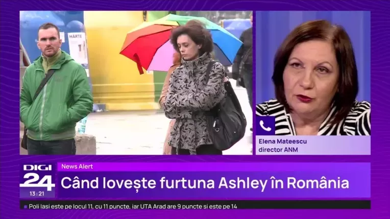 Schimbari bruste de temperatura: furtuna Ashley aduce un val de aer polar in Romania