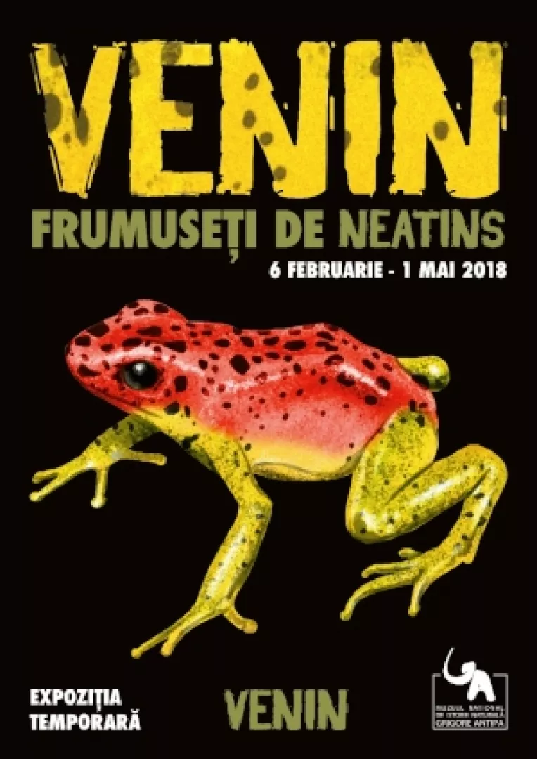 Venin, frumuseti de neatins, o expozitie la Muzeul Antipa
