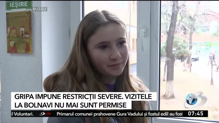 Vizitele nu mai sunt permise, in unele spitale din Romania, din cauza gripei